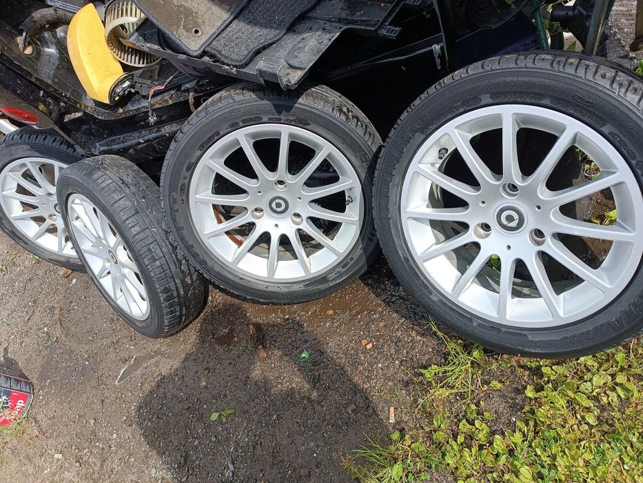 Smart Fortwo alufelgi  3*112 15 cali stan bdb