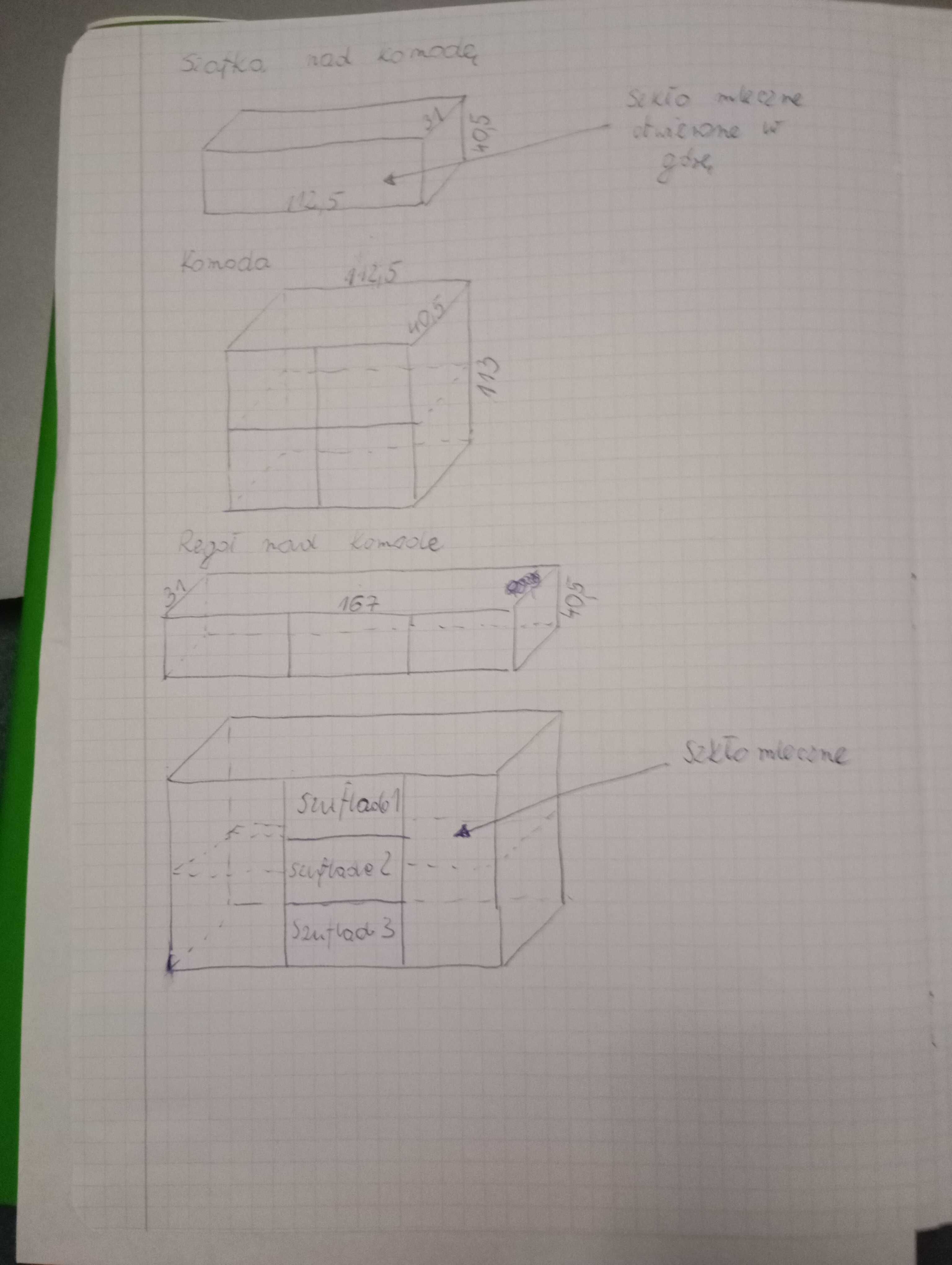 Meble do salonu- komplet