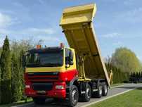 DAF CF 85.410 8X4 WYWROTKA HYDROBURTA