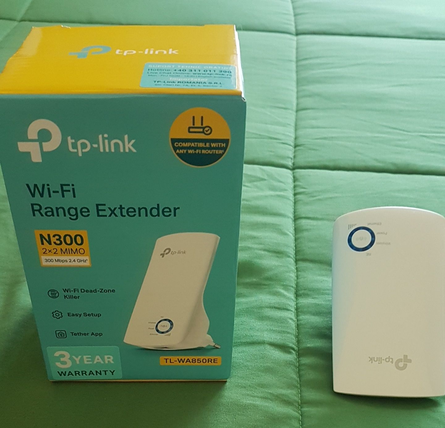 Repetidor wifi TP-Link N300 Tl-WA850RE