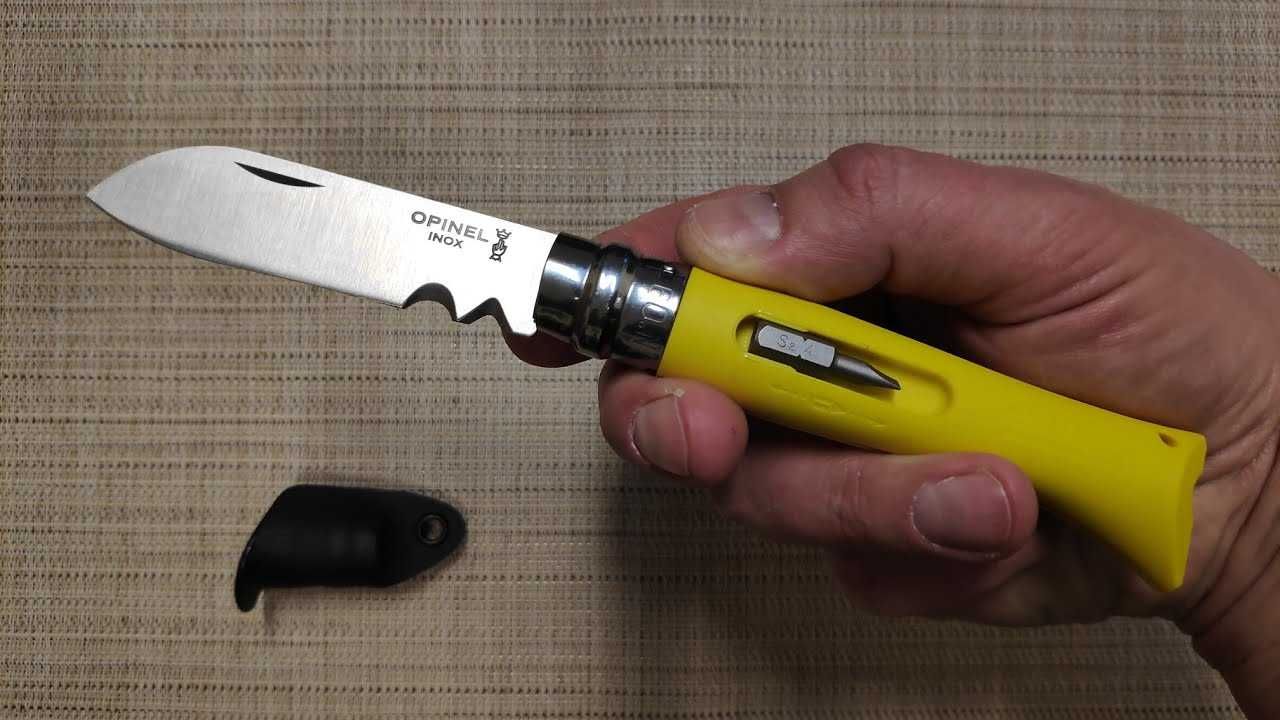 МУЛЬТИТУЛ OPINEL DIY 9 (нож,отвертка,mora,бита,fiskars,складной,темляк