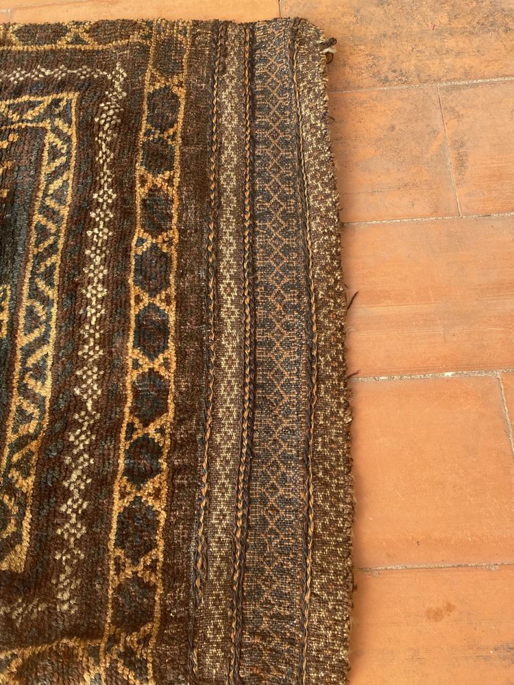 1,00 x 0,60 tapete oriental antigo