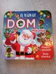 Nowa książka z okienkami dom Mikołaja