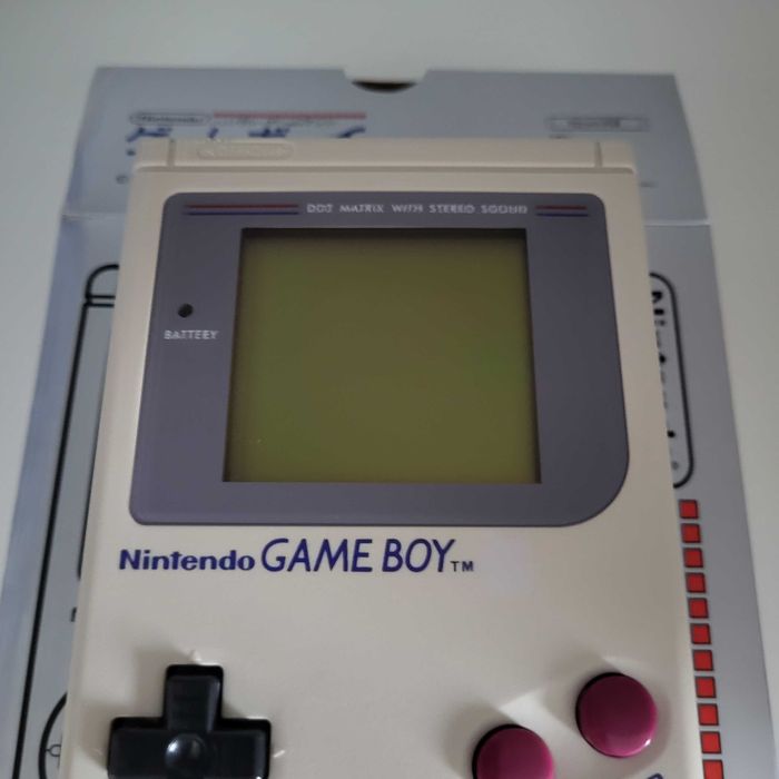 Nintendo Game Boy DMG-01 oryginał, bardzo dobry stan, replika pudełka