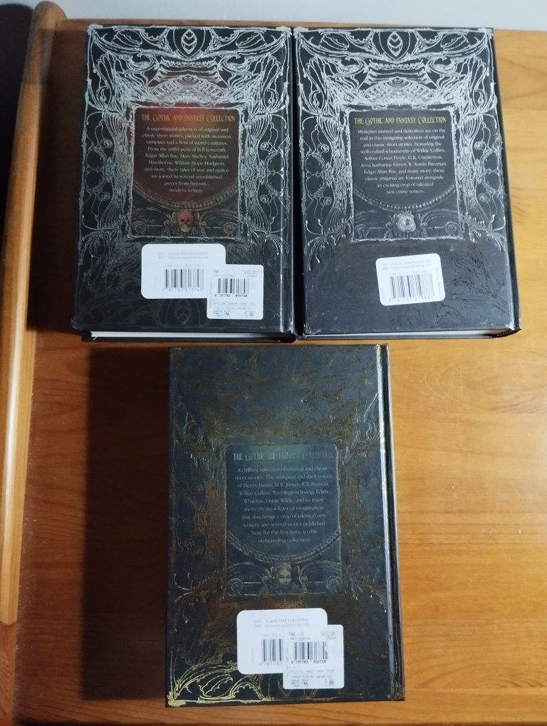 Gothic and fantasy collection livros Novos