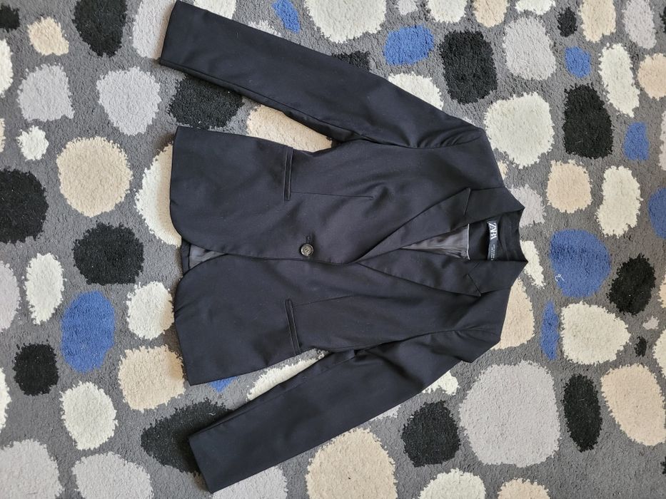 Nowa czarna klasyczna marynarka Zara