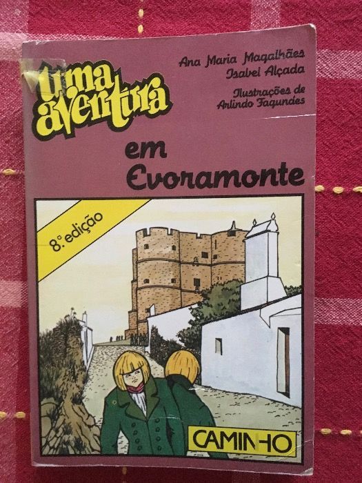 Livro da coleção Uma Aventura em Evoramonte