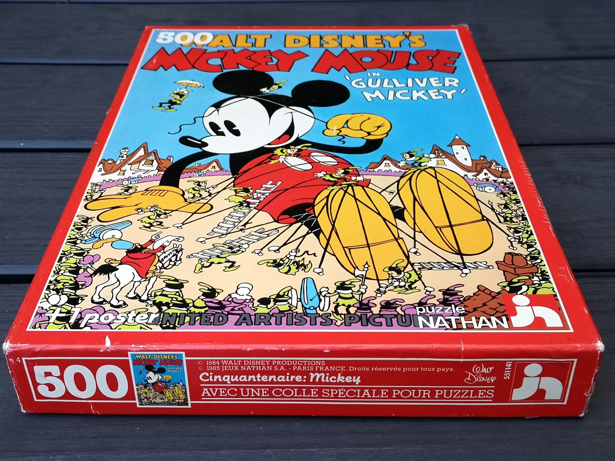 Puzzle 500 Nathan Disney Gulliver Mickey (-1) nie 1000