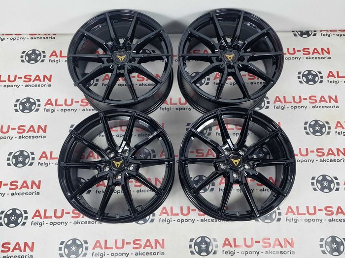 Nowe alufelgi 18" CUPRA Formentor Terramar Ateca 5x112 - Czarny Połysk