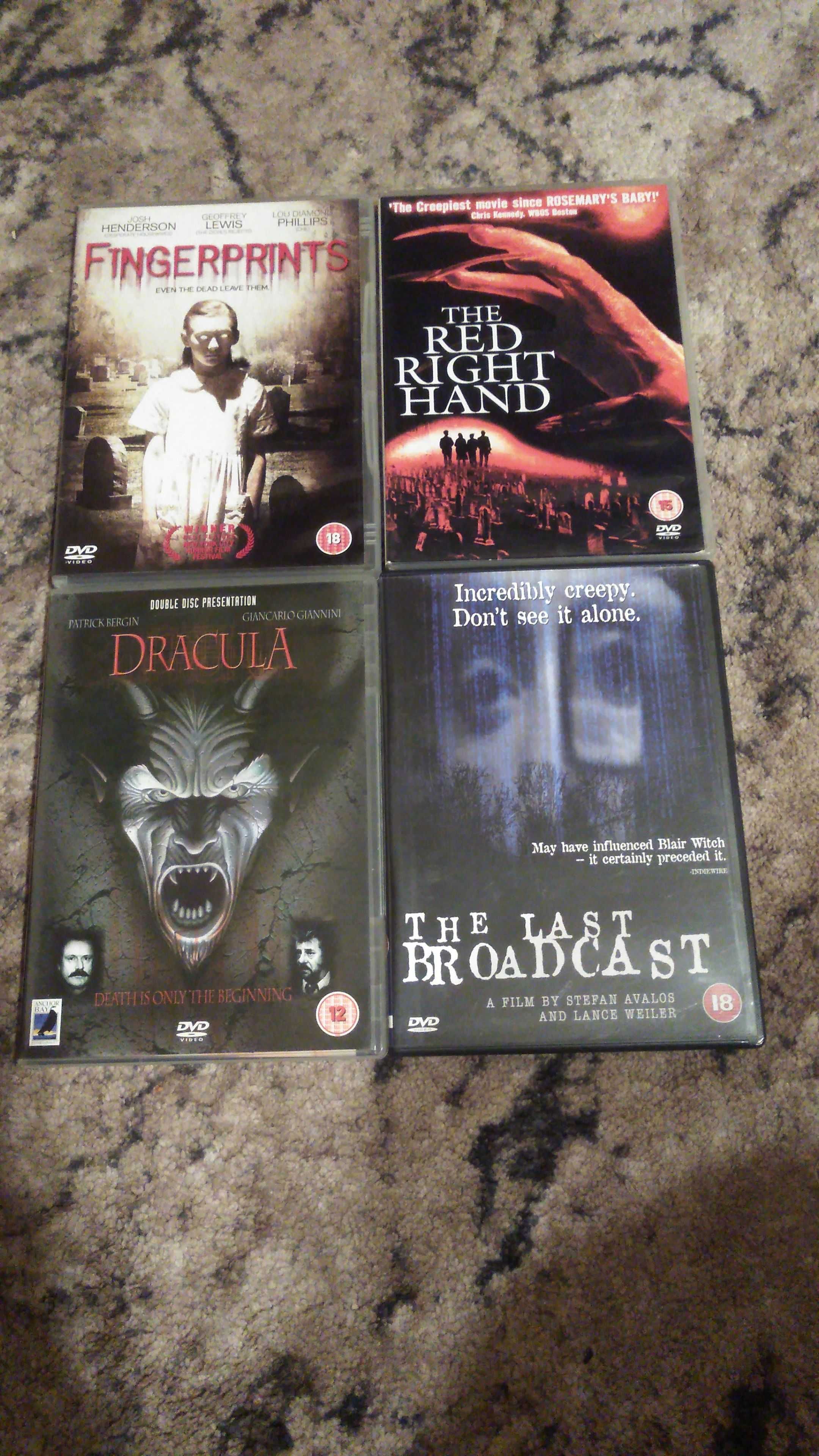 Fingerprints / The Red Right Hand / Dracula / The Last Broadcast