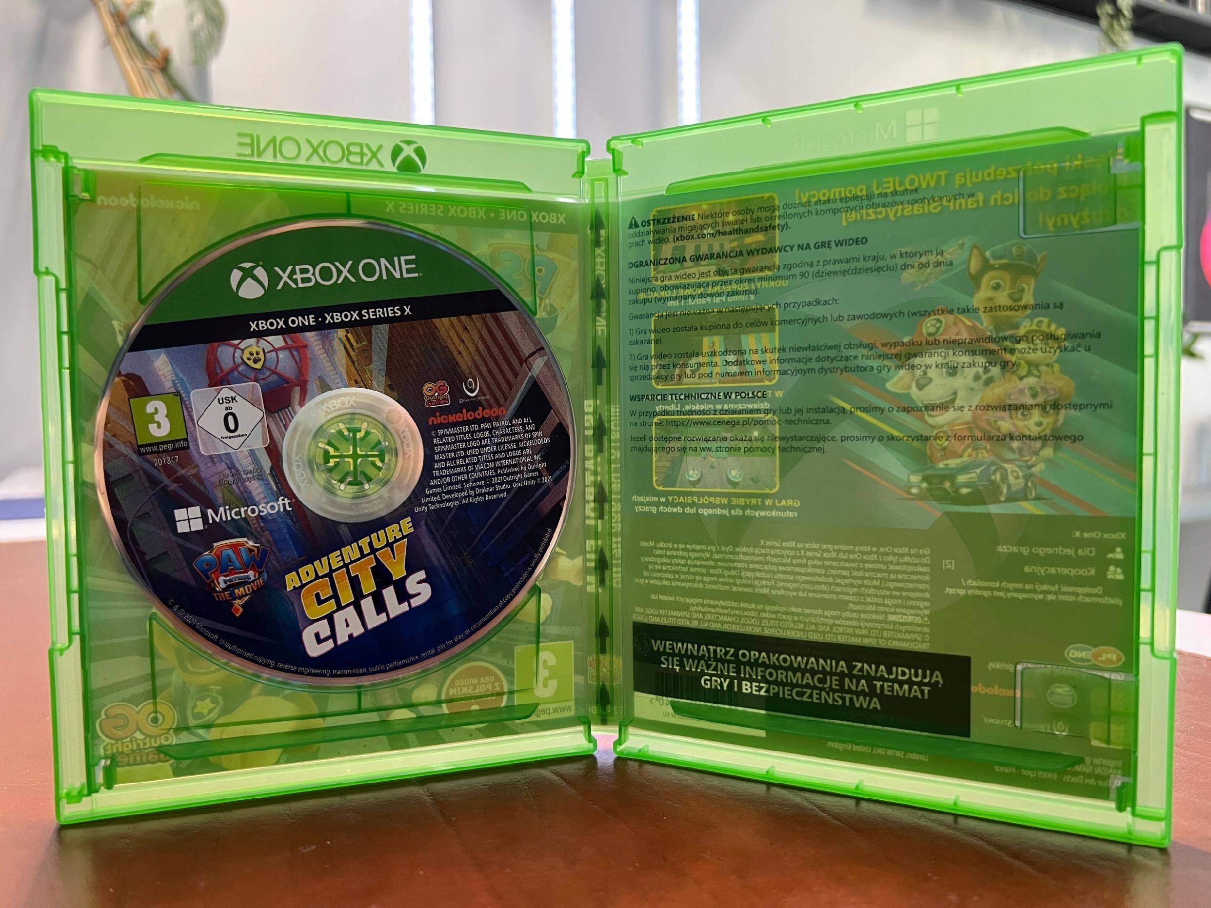 Xbox One / Series X Psi Patrol Miasto Przygód Wzywa Po Polsku