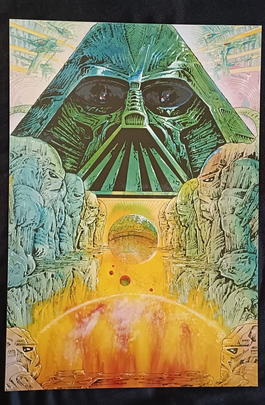 Plakat przedstawiony na zdjęciu to "Star Wars A New Hope (One Sheet)".
