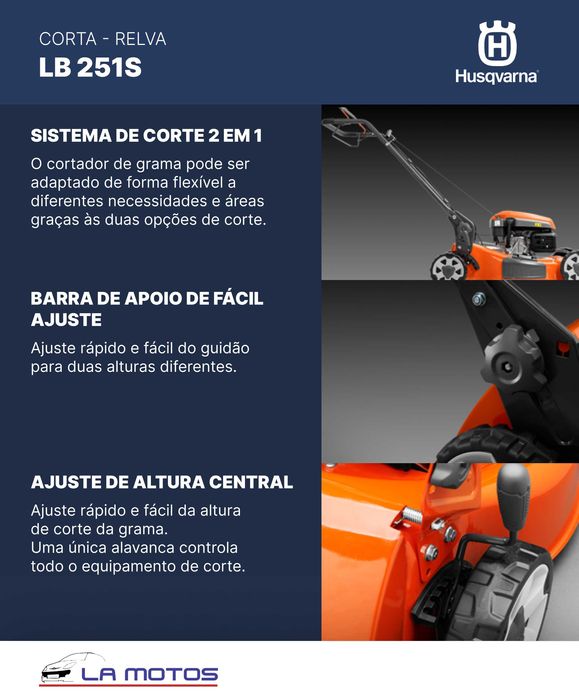 Corta relvas LB 251S