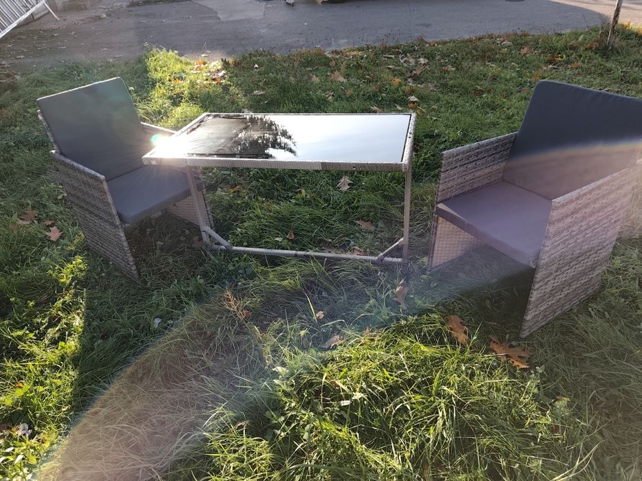 Zestaw mebli rattanowych