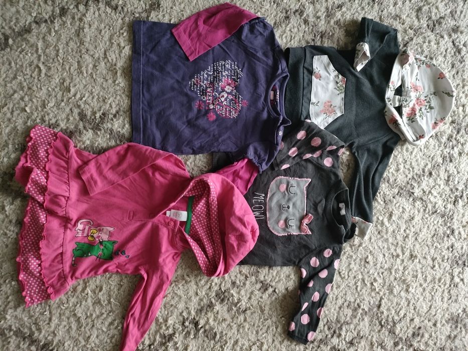 Koszulka z długim rękawem 9/12 msc