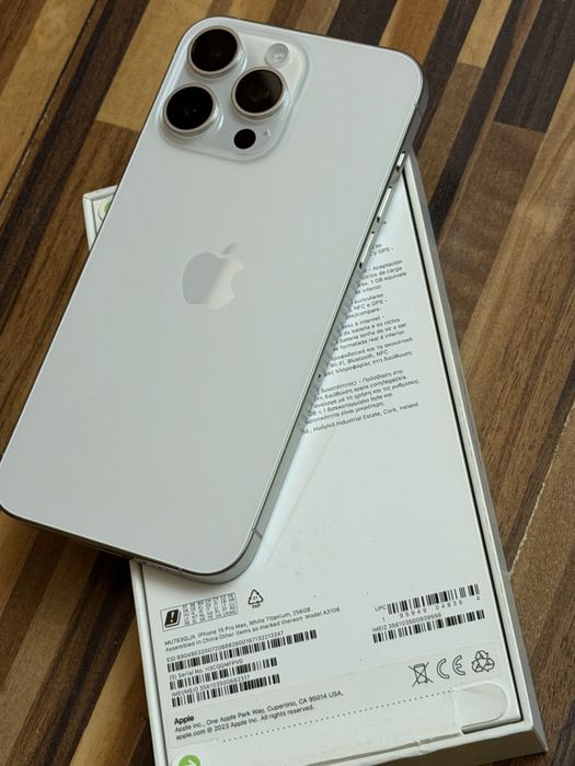 15 Pro Max.256.White.физ.sim..eu.