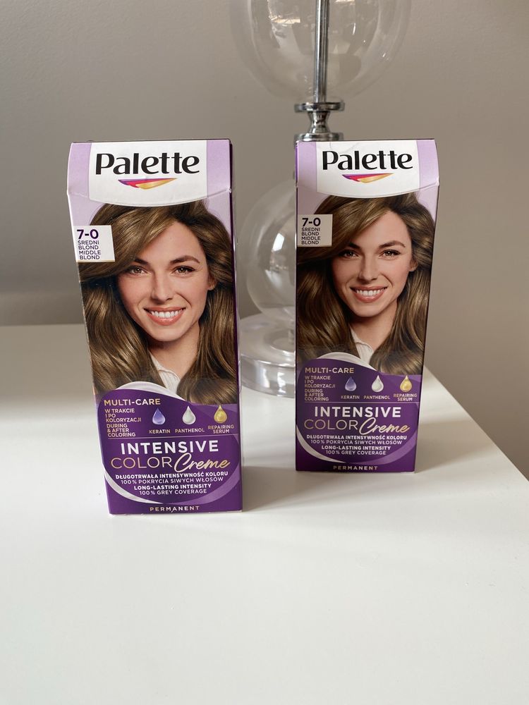 Schwarzkopf Palette Intensive Color Creme 7-0 farba do wlosów