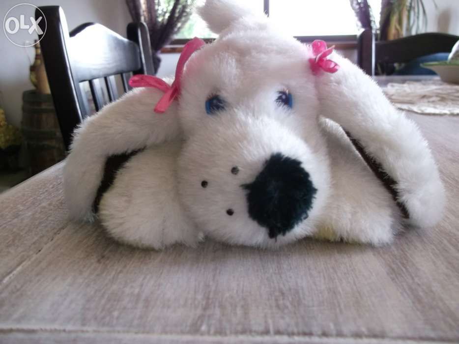 Cão peluche