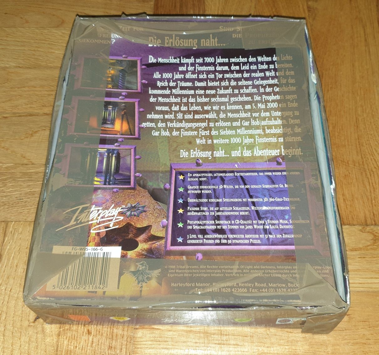 Of Light and Darkness The Prophecy - Big Box - GER - PC