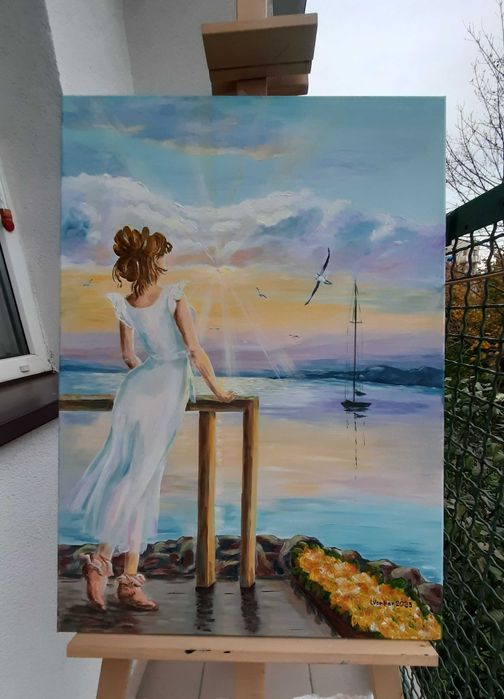 Obraz "Oczekiwanie z Morza "