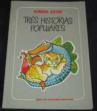 Livro Três Histórias Populares Henrique Guerra