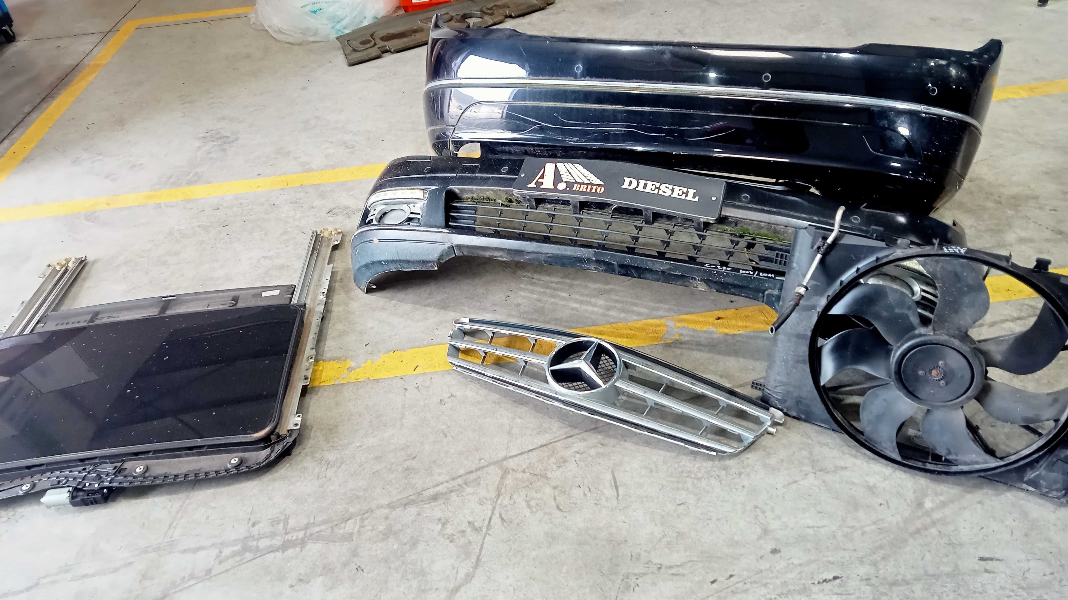 varias peças Mercedes c220 w204