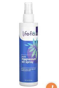 Магнієва олія Life-flo (Magnesium Oil) 237мл, б/в майже повний флакон