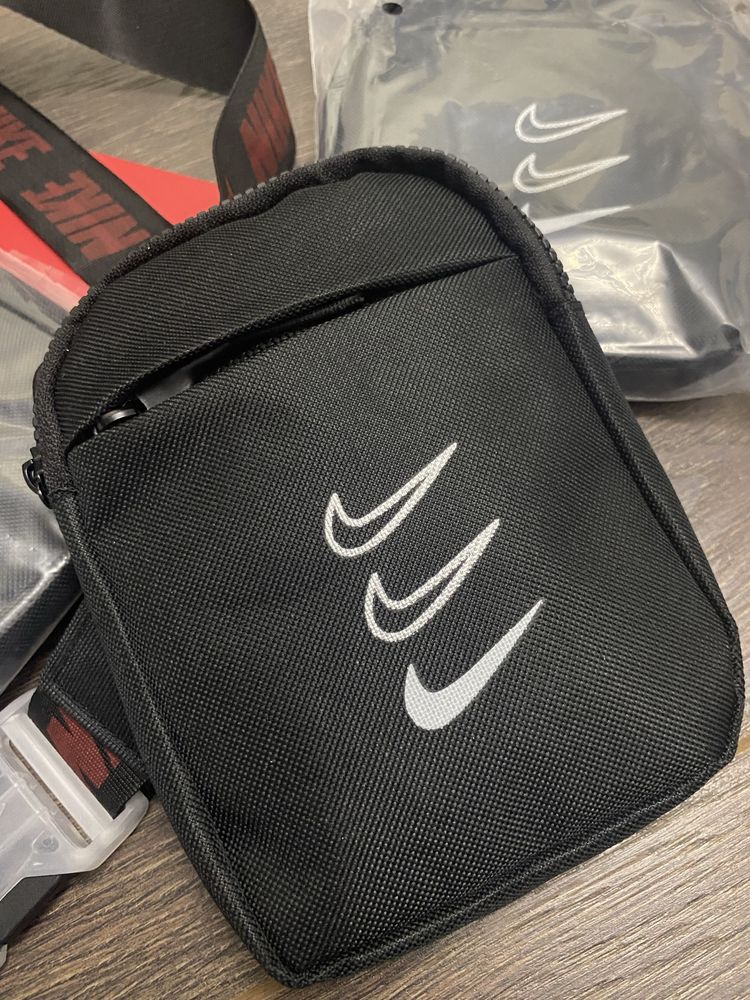 Сумка Nike Big Swoosh, мессенджер, сумка через плечо, барсетка