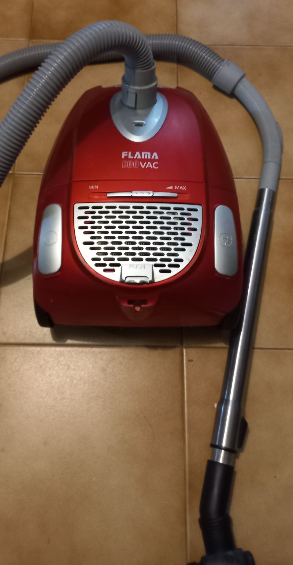 Aspiador com saco reutilizável