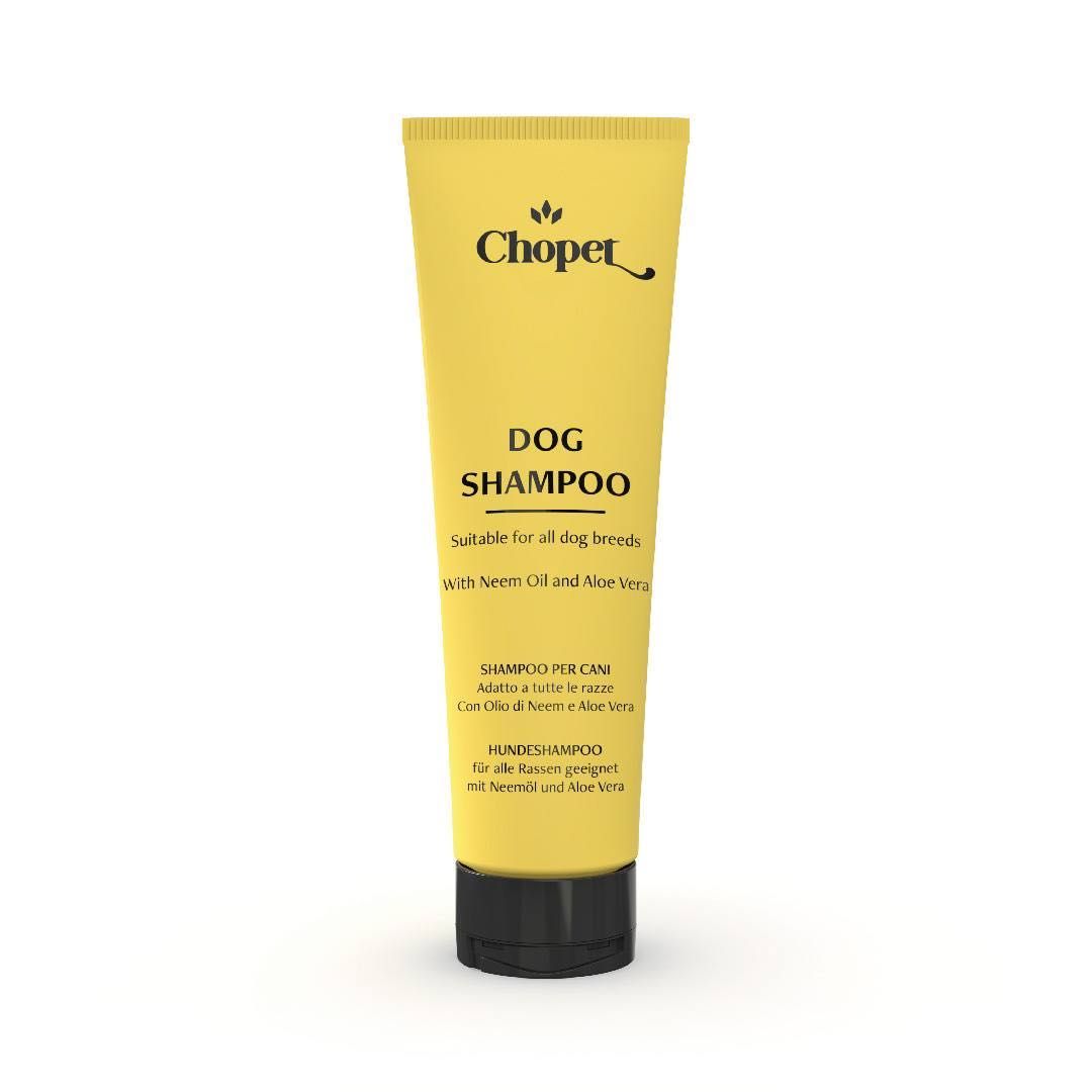 CHAMPÔ PARA CÃES - 250 ML Enriquecido com Óleo de Neem e Aloé vera