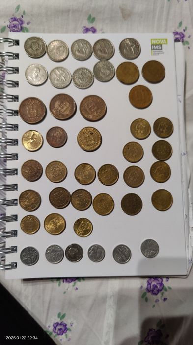Moedas do tempo do meu avô