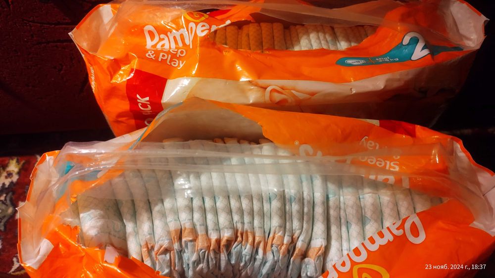 Памперсы Pampers mini 3-6 kg-160шт.