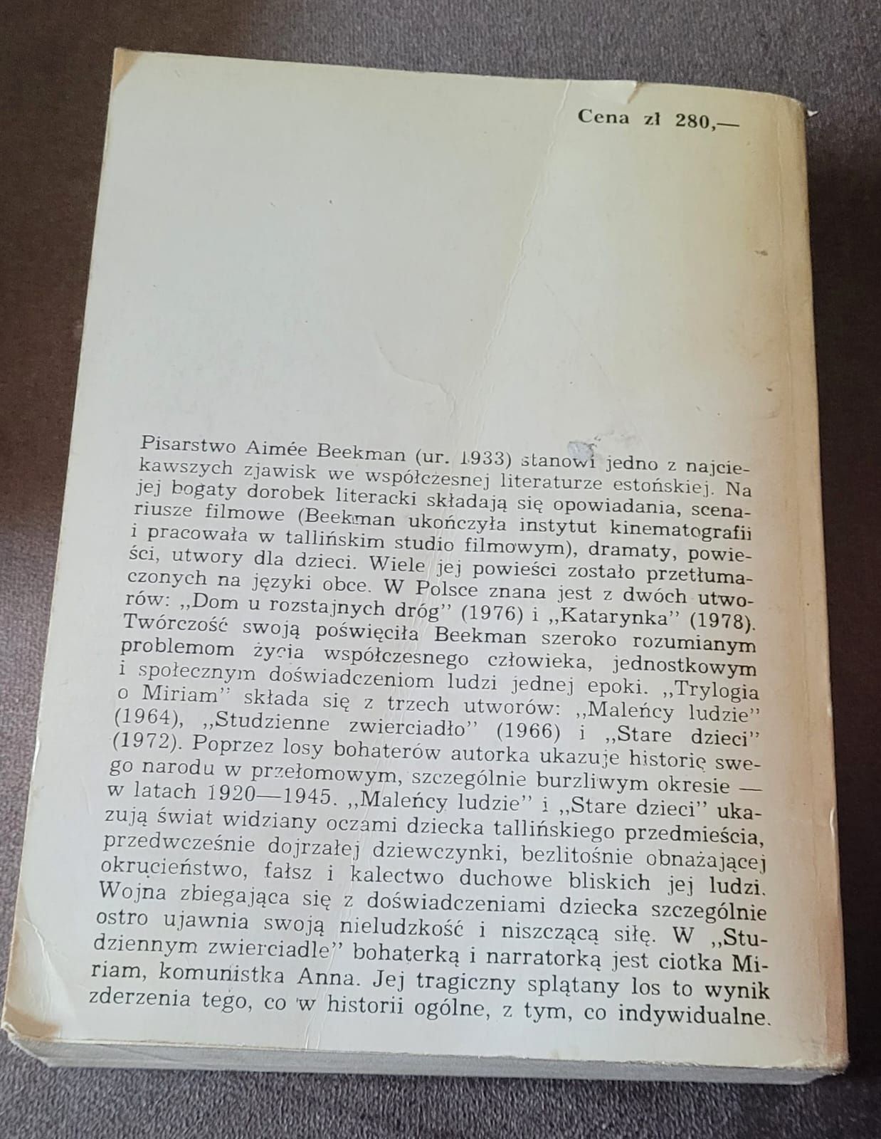 Książka Trylogia o Miriam Aimee Beekman