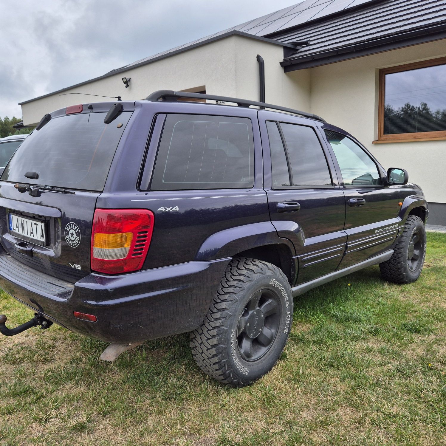 Jeep WJ 4.7 V8, gaz, lift, koła 32", wyciągarka