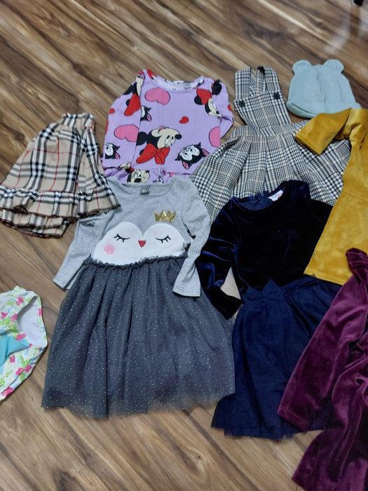 Paka ubranek 98/104 dziewczynki