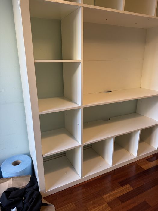 Estante expedit tv ikea branco