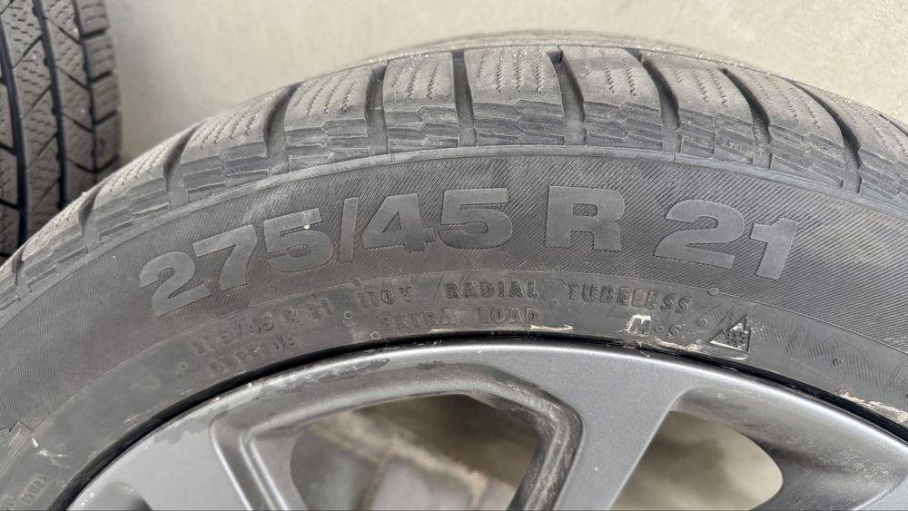 Koła zimowe Land Rover Discovery 275/45 R21 opony zimowe