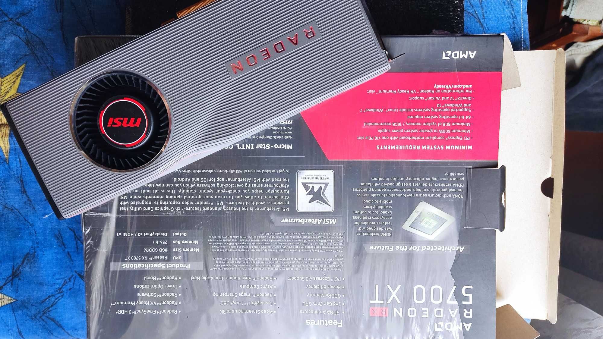 Видеокарта Radeon 5700 XT