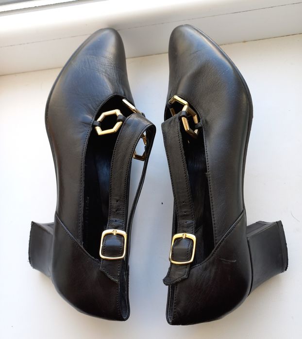 Туфлі жіночі чорні шкіряні