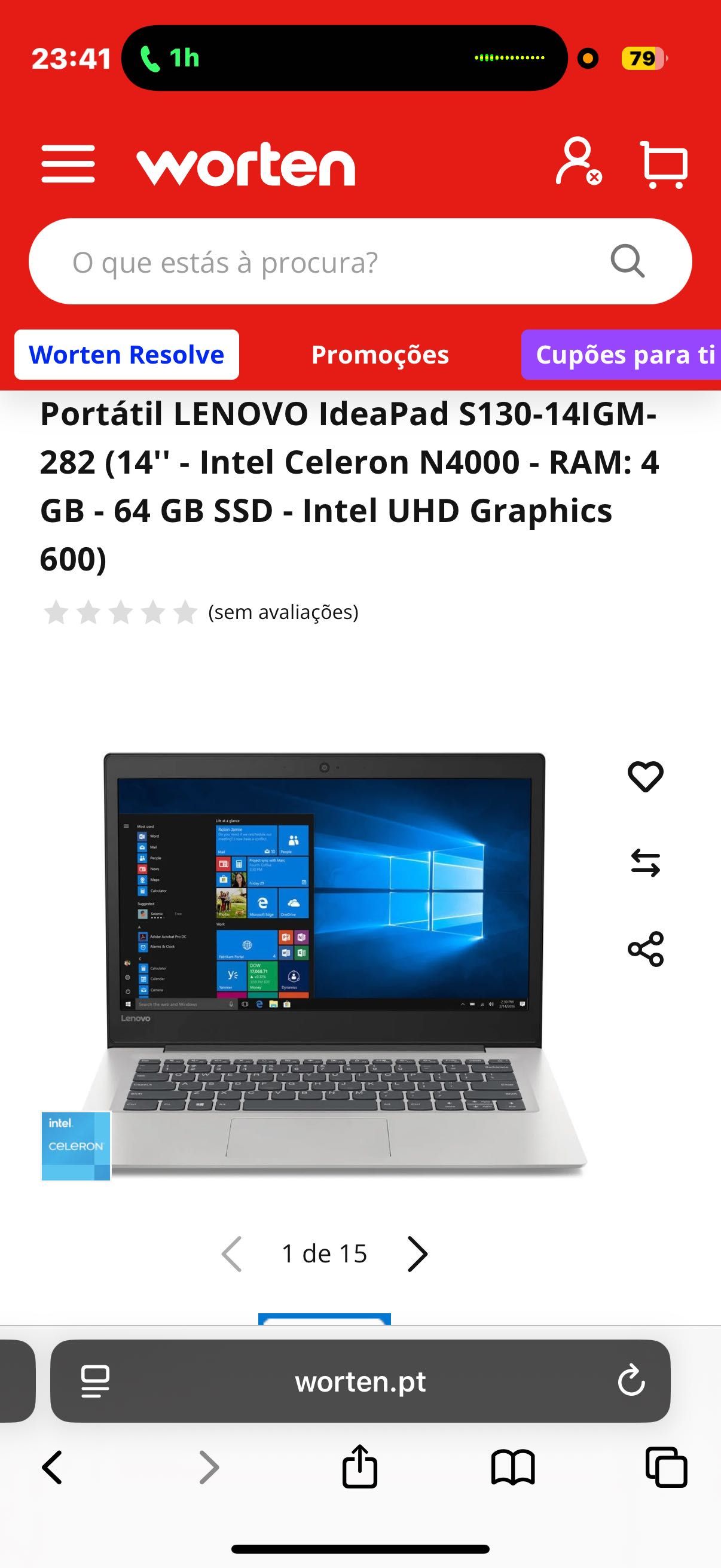 Lenovo ideapad S130- 14IGM