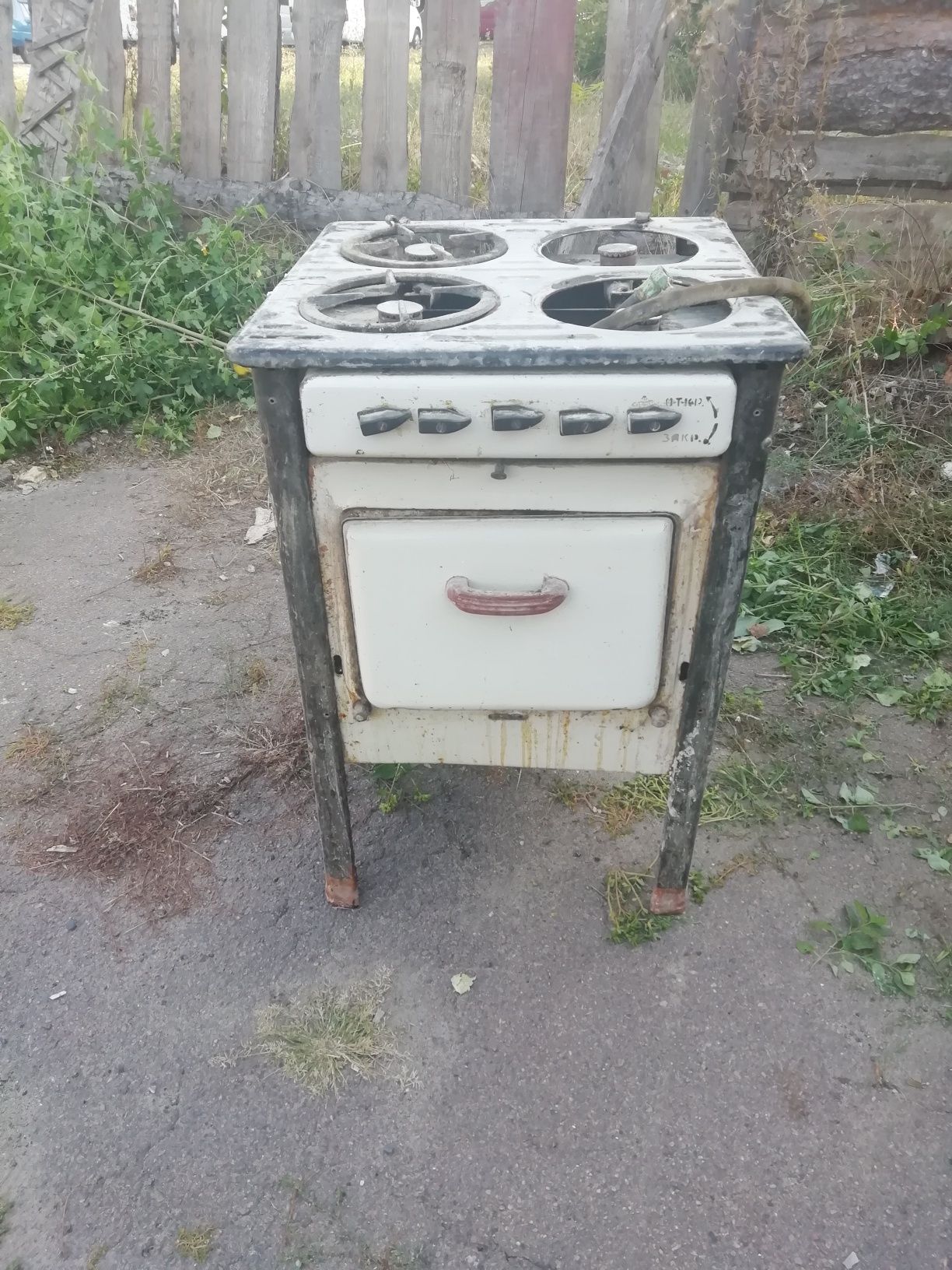 Печка газовая старая