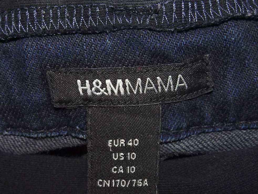 Spodnie ciążowe H&M jeansy 40 L mama