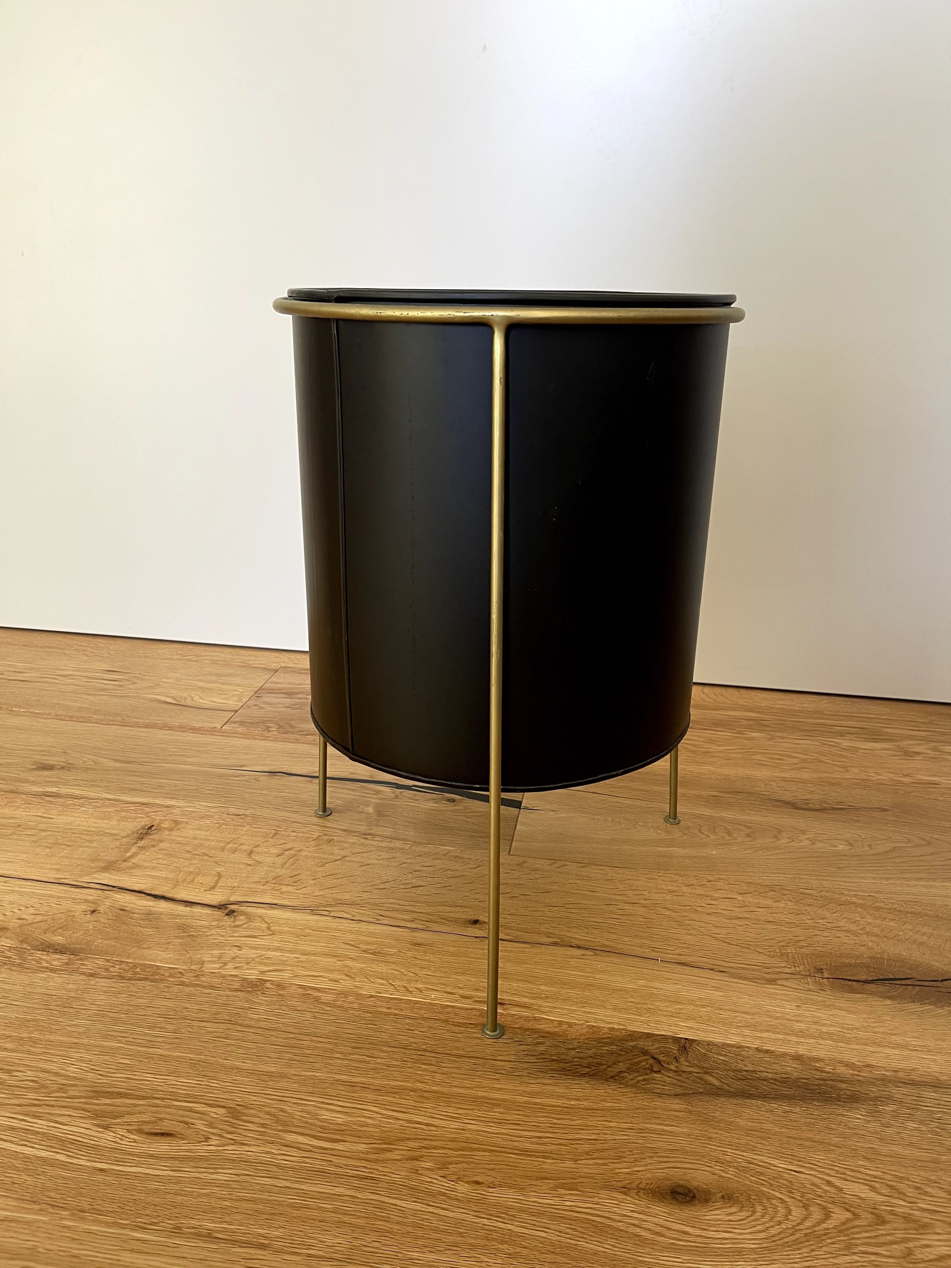 LA REDOUTE Vaso com suporte em ferro, latão, Ø30 cm, Inaya