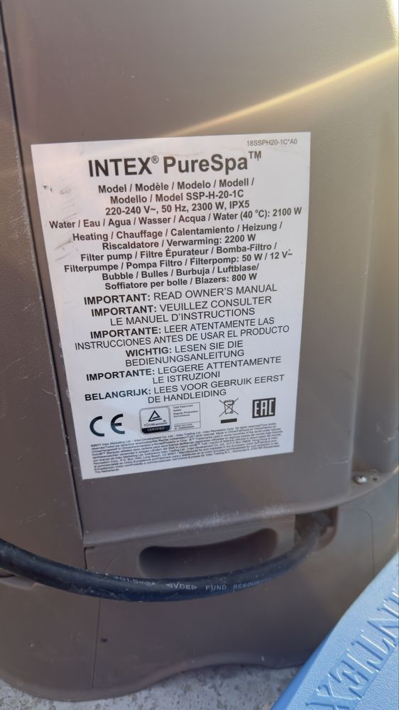 Jacuzzi ogrodowe INTEX