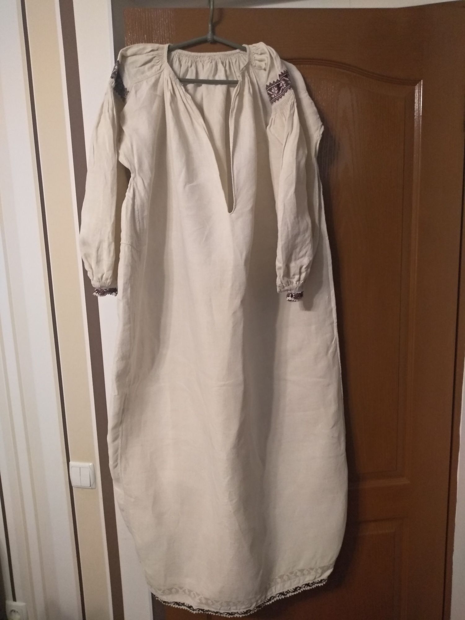 Сорочка сукня вишита з фартухом до 1930, вишиванка