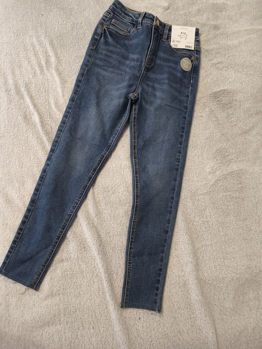 Skinny wysoki stan rozmiar 134/140