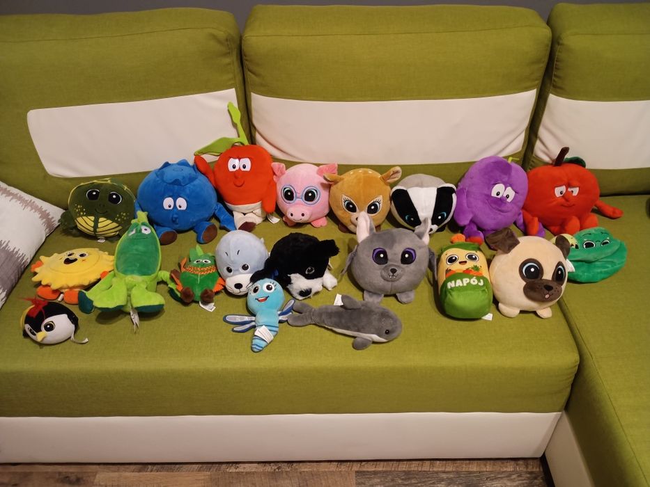 Maskotki pluszaki biedronka