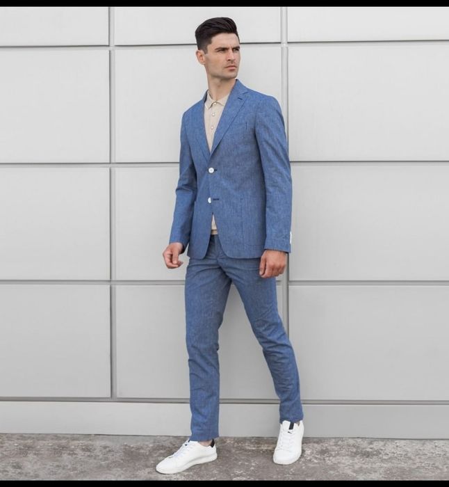 Чоловічий костюм Arber! Весільний костюм! Розміру м-л