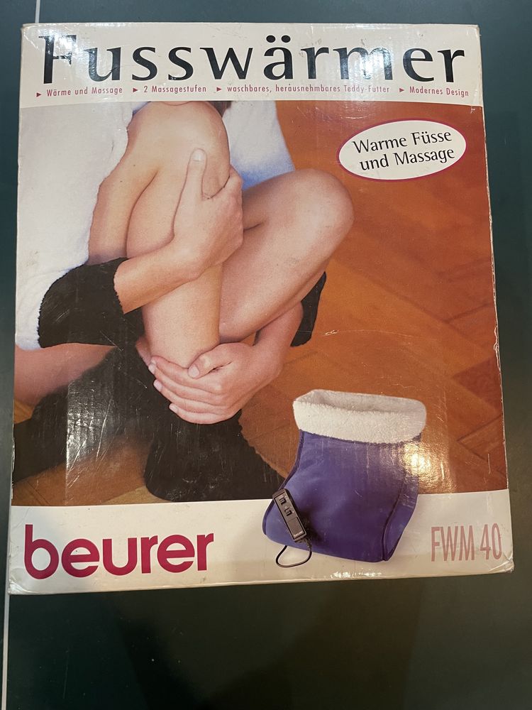 Електрогрілка для ніг Beurer FWM з масажем