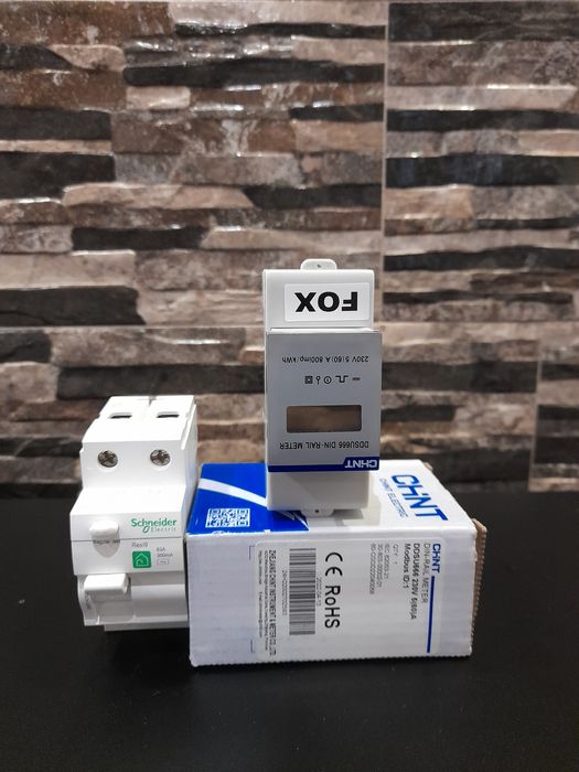 Medidor de energia inteligente DDSU666 monofase